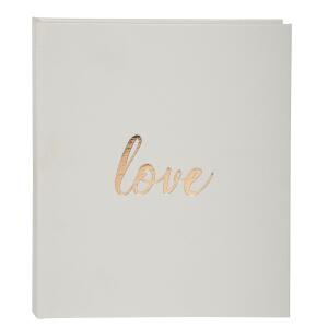 Exacompta Gästebuch gold 21x19 Love ws 100S