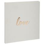 Exacompta Gästebuch gold 21x19 Love ws 100S