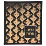 Exacompta Gästeb 140S gold 21x19 Palmyre sch palm
