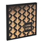 Exacompta Gästeb 140S gold 21x19 Palmyre sch palm