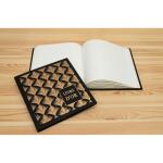 Exacompta Gästeb 140S gold 21x19 Palmyre sch palm