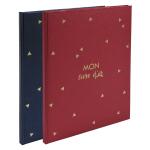 Exacompta Gästebuch 100S gold 27x22 Life sort