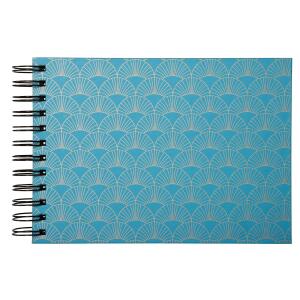 Exacompta Spiralalbum 50S sw 23x16 Arty blau