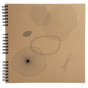 Exacompta Spiralalbum 60S sw 32x32 Eterneco