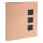 Exacompta Fotalbum 60S sw 29x32 Aquarel rosa