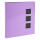 Exacompta Fotalbum 60S sw 29x32 Aquarel hlila