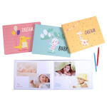 Exacompta Fotoalbum Baby 28,5x22 rosa 30S
