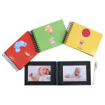 Exacompta Spiralalbum Hello sw 23x16 sort 50S