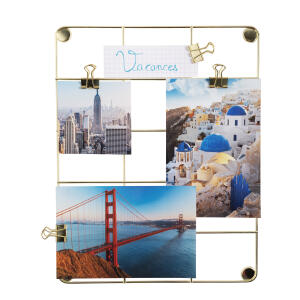 Exacompta Fototafel Metall 217x281mm gold