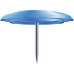 Exacompta Reißnägel Ø12mm blau 40 St