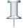 Exacompta Pinwandnadel Push Pins kristall 25St.