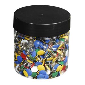 Exacompta Reißnägel 9mm 1000 Stck Farb st
