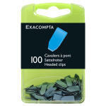 Exacompta Kartenreiter Sattel blau 100St