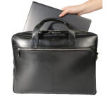 Exacompta NotebkTasche 2F Exactive Leder sw