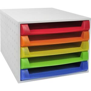 Exacompta The Box offen harlekin transluzent