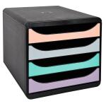 Exacompta Big-Box Classic schwarz/pastell