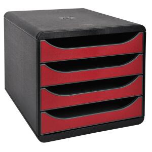 Exacompta Big-Box Classic Sw/KarminRot