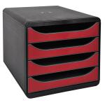 Exacompta Big-Box Classic Sw/KarminRot