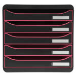 Exacompta BIG-BOX PLUS Clc Sw/Himbeer/Sw
