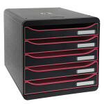 Exacompta BIG-BOX PLUS Clc Sw/Himbeer/Sw