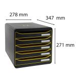 Exacompta BIG-BOX PLUS Clc Sw/Citrus/Sw
