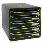 Exacompta BIG-BOX PLUS Clc Sw/Apfelgrün/Sw