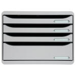 Exacompta Big-Box Plus quer 4 Laden grau