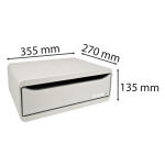 Exacompta TOOLBOX MAXI 1 Schbl Clc lichtgrau