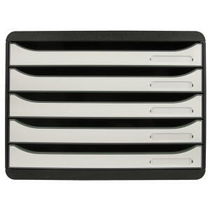 Exacompta BIG-BOX PLUS QUER sw/weiss glossy