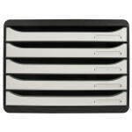 Exacompta BIG-BOX PLUS QUER sw/weiss glossy