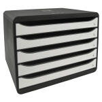 Exacompta BIG-BOX PLUS QUER sw/weiss glossy