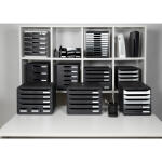 Exacompta Big-Box Plus quer 4 Laden schwarz