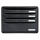 Exacompta Big-Box Plus quer 4 Laden schwarz