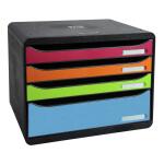 Exacompta Big-Box Plus quer 4 Laden harlekin