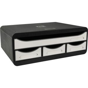 Exacompta TOOLBOX MINI 4 Schbl sw/weiss gloss