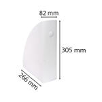 Exacompta Mag-Cube Stehsammler weiss