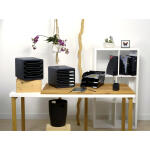 Exacompta Mag-Cube Stehsammler schwarz