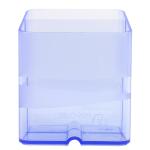 Exacompta Pen-Cube Stifte-Box eisblau transl
