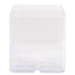 Exacompta Pen-Cube Stifte-Box glasklar