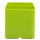 Exacompta Pen-Cube Stifte-Box lemongrün