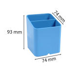 Exacompta Pen-Cube Stifte-Box türkis