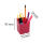 Exacompta Pen-Cube Stifte-Box himbeer