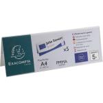 Exacompta Pack 5 Tischnamenschilder gefalt A4