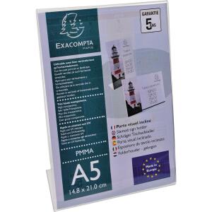 Exacompta Tischaufsteller A5 Hoch/Querformat