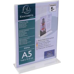 Exacompta Tischaufsteller A5 T-Form Hoch