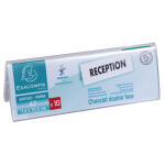 Exacompta Pack 10 Tischnamenschildr gefalt A7