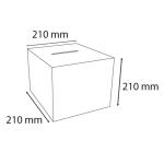 Exacompta Losbox/Einwurfbox 21 glasklar
