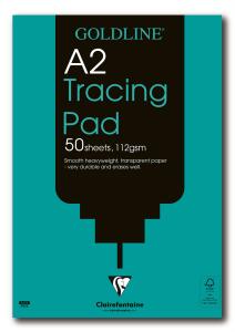 Clairefontaine Goldlin HWeight Tracingpad A2 110g