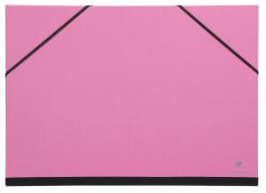 Clairefontaine Zeichenmappe  52x72cm Fuchsia