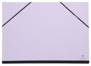 Clairefontaine Zeichenmappe 26x33cm Lila
